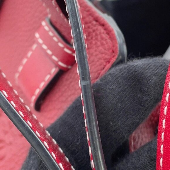 LOEWE hammock Size Small Leather Red 387.12KN60 - Picture 11 of 15